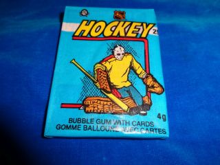 1982 - 83 Opc Hockey Wax Pack Fresh From Box As Pictured