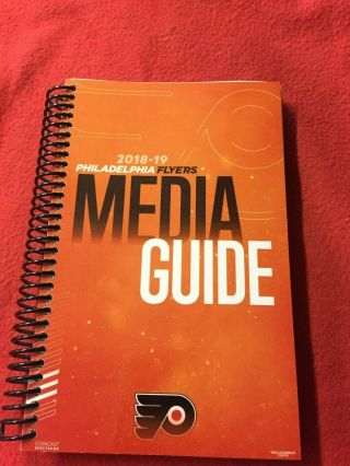 2018 - 19 Philadelphia Flyers Hockey Media Guide