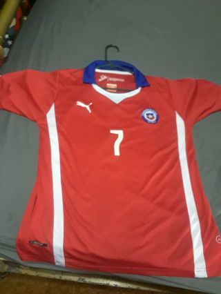 2014 Chile Alexis Puma Soccer Jersey,  Large
