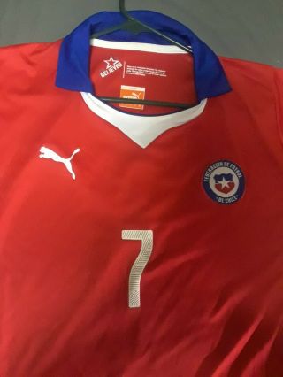 2014 chile alexis puma soccer jersey,  large 2