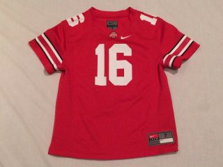 Pre - Owned Team Nike Ohio State Buckeyes Football Jersey Youth Size 7