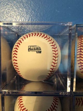 Very Rare 2 Omaha Baseball From The Royals And Tigers 6/13/19
