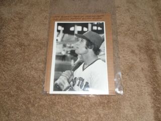 1974 - 5 X 7 Ronald L.  Mrowiec Photograph - Boston Red Sox Butch Hobson