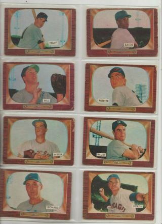 1955 Bowman Baseball Complete Set 320 Cards
