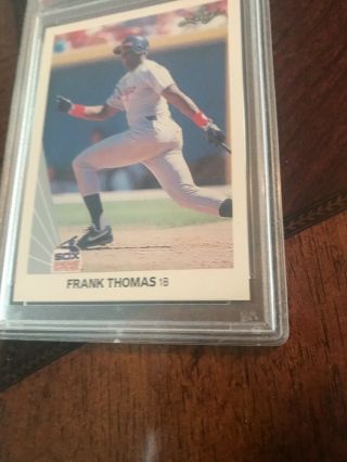 1990 Leaf Frank Thomas HOF ROOKIE RC 300 PSA 10 GEM 6