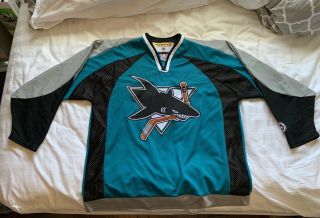 San Jose Sharks Koho Nhl Hockey Jersey Canada Made