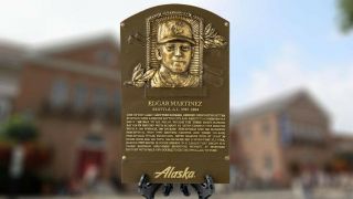 Edgar Martinez Seattle Mariners 2019 Hall of Fame Plaque HOF SGA 8/10/19 2