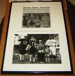 Babe Ruth Lou Gehrig York Yankees Baseball Bustin Babes Larrupin Lou 