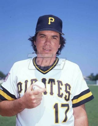 1990 Topps Baseball Color Negative.  Bob Walk Pirates