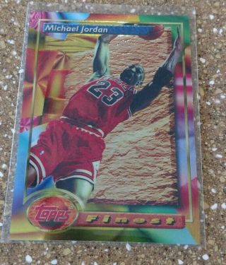 Michael Jordan 1993 - 94 Topps Finest L@@k 1 