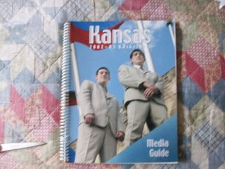 2002 - 03 Kansas Jayhawks Basketball Media Guide Yearbook 2003 Final Four Ad