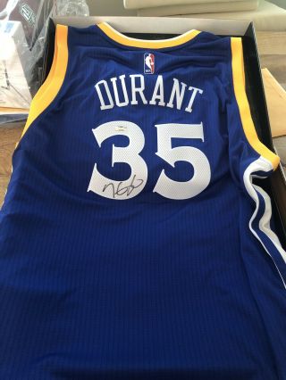Kevin Durant Signed Authentic Addidas Swingman Jersey
