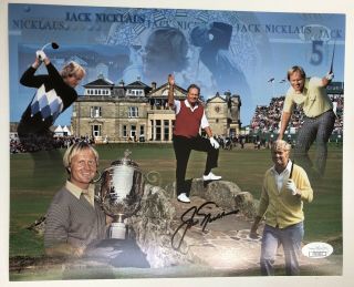 Golf Legend Jack Nicklaus Signed Autograph 8x10 Photo Jsa - Priority S&h