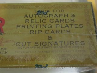 2010 Topps Allen & Ginter Baseball Factory Box 24 Packs / 8 Cards (B30) 2