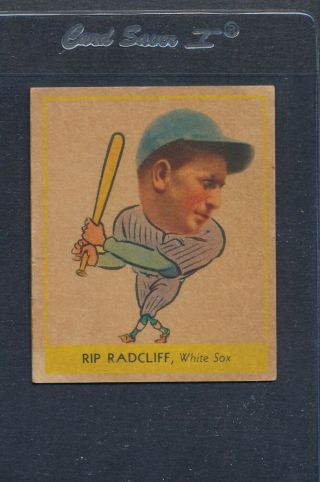 1938 Goudey 261 Rip Radcliff White Sox Poor 2