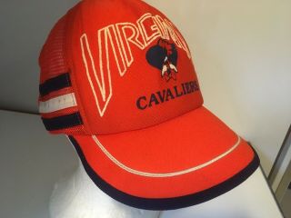 Virginia Cavaliers Cap Hat Orange Navy Blue White