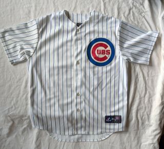 Chicago Cubs Large Jersey Geovany Soto 18 Majestic L