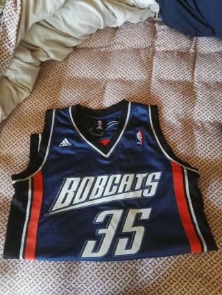 Adam Morrison Charlotte Bobcats NBA Jersey Adidas Men S Small Sewn 35 Gonzaga 2