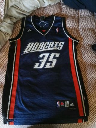 Adam Morrison Charlotte Bobcats NBA Jersey Adidas Men S Small Sewn 35 Gonzaga 6