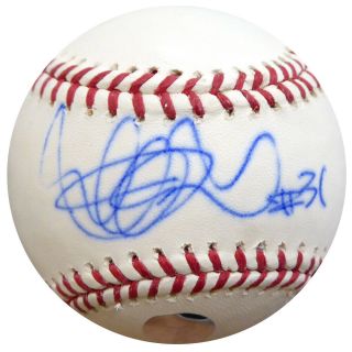 Ichiro Suzuki Autographed Signed Mlb Baseball Yankees " 31 " Is Holo 133277