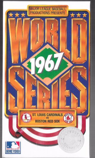 Mlb World Series Video Nib Vintage 1967 St.  Louis Cardinals Vs Boston Red Sox