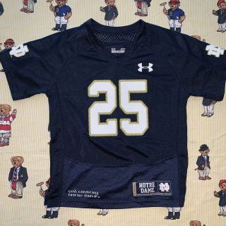 Notre Dame Under Armor Fighting Irish 2t Infant Baby Football Jersey 25