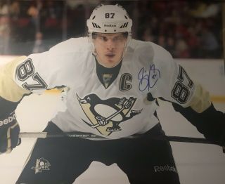 Sidney Crosby Pittsburgh Penguins Signed 16x20 Photograph