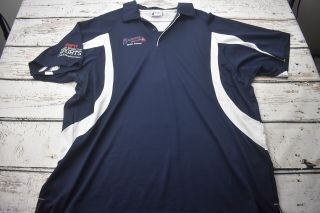 Disney Parks Espn Wide World Of Sports Atlanta Braves Polo Shirt Sz 2xl