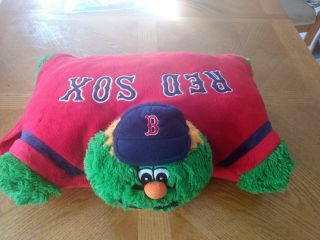 Boston Red Sox Wally The Green Monster Mascot 18 " Pillow Pet