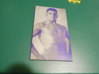 1933 Ray Steele Vintage Printing Plate,  Wrestler, .