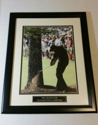 Phil Mickelson 2010 Masters Champion Photo Framed 16 1/4 " X 20 1/4 "