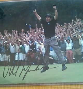 Phil Mickelson Signed Autographed 8x10 Photo LEFTY PGA MASTERS CHAMPIONSHIP WCOA 2