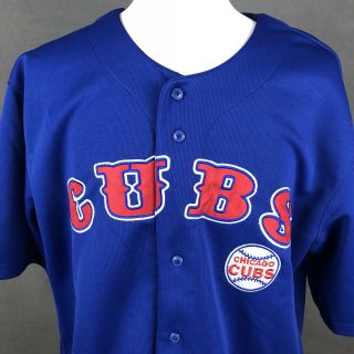 Chicago Cubs Mlb Jersey Xl Vintage 90s Dynasty Series All Stars Baseball