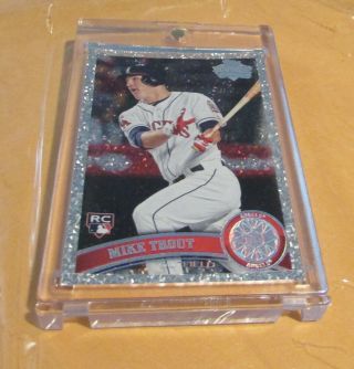 Mike Trout 2011 Topps Diamond Addition Rookie Card Us175
