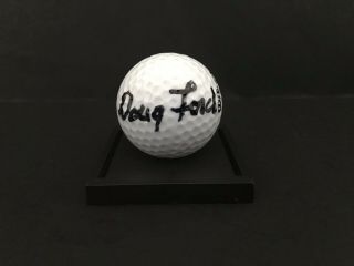 The Late Doug Ford Hand Signed Golf Ball 1957 Masters Champ & 1955 Pga Champ