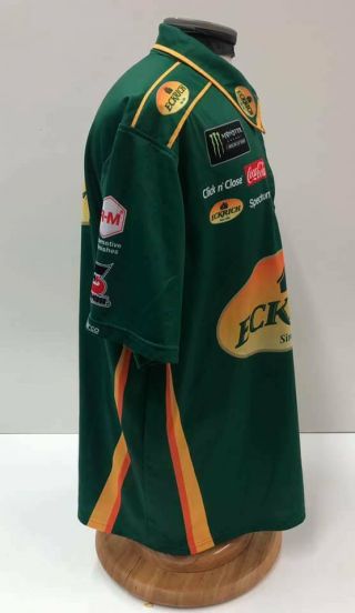 NASCAR 43 Bubba Wallace 2018 Petty Team Issued Race Crew Shirt Size 2X 4