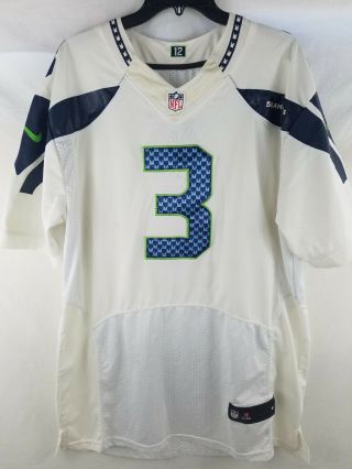 Nike On Field Nfl Seattle Seahawks Stitched Russell Wilson 3 Jersey Mens Size 56