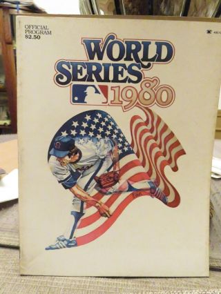 1980 World Series Programs (philadelphia Phillies Vs Kansas City Royals)
