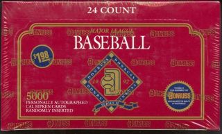 1992 Donruss Baseball Series 2 Hobby Jumbo Box Ripken Jr Autos?
