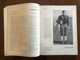1930 COLUMBIA LIONS FOOTBALL PROGRAM VS CORNELL TIGERS GREAT COVER 5