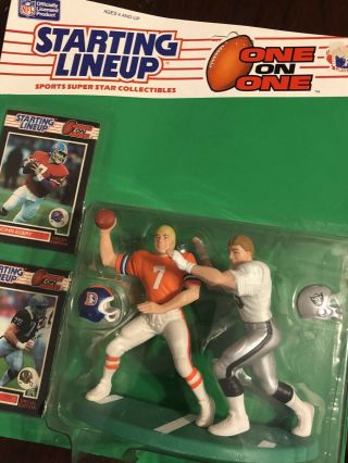 1989 Starting Lineup John Elway And Howie Long