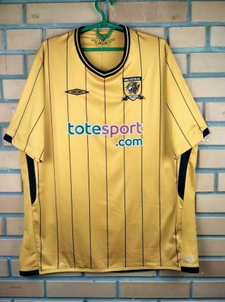 Hull City Home Football Shirt 2014 Size Xxl Soccer Jersey Umbro