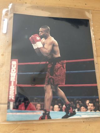 Roy Jones Jr Autographed Boxing 8x10 Photo (world Champion)