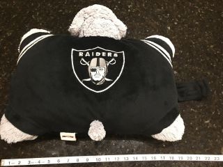 OAKLAND RAIDERS Pillow Pets Full - size Pirate Bear Plush Stuffed Football Mascot 2