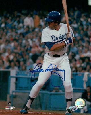 Rick Monday Signed 8x10 Photo Autograph La Dodgers Home Swing Auto
