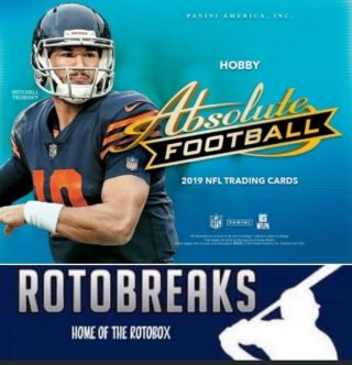 Buffalo Bills 2019 Absolute Football 12 Box Full Case Break 1
