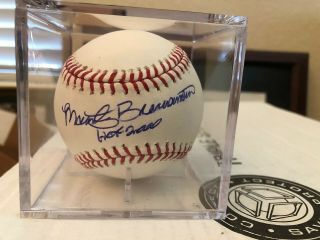 Reds Hall Of Famer Marty Brennaman Signed Baseball