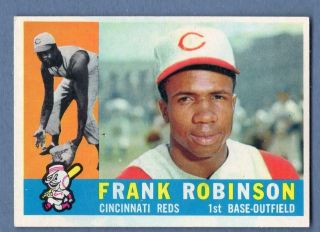 1960 Topps 490 Frank Robinson (hof) Ex - Mt Go560
