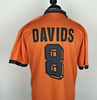 Edgar Davids Netherland Vintage Football Shirt Mens Size Xl Soccer Jersey Oranje