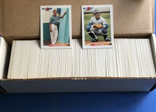 1992 Bowman Baseball Complete 705 Card Set,  Mike Piazza,  Mariano Rivera Rc
